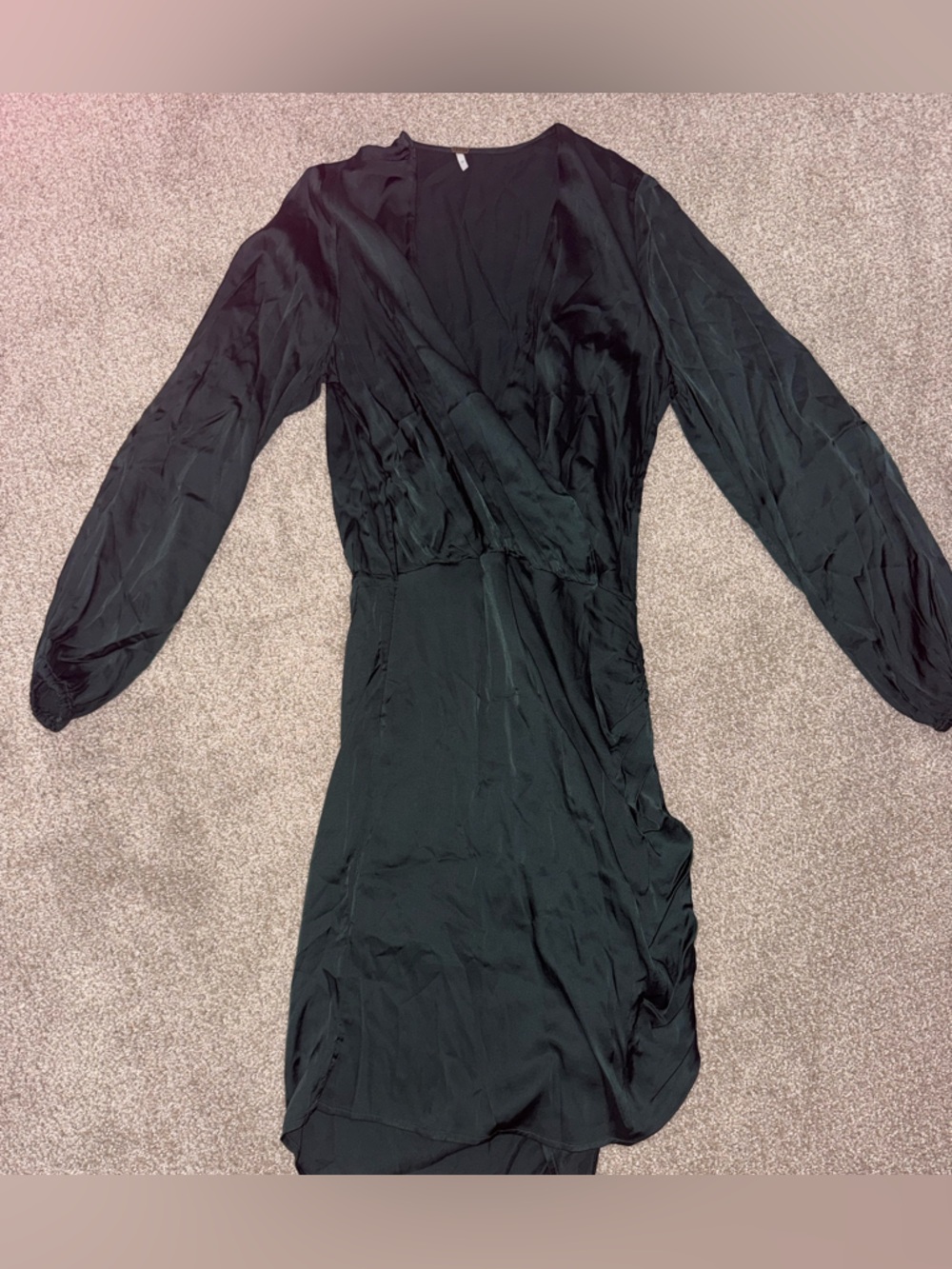 Young Fabulous & Broke Dark Green Midi Dress NWOT
